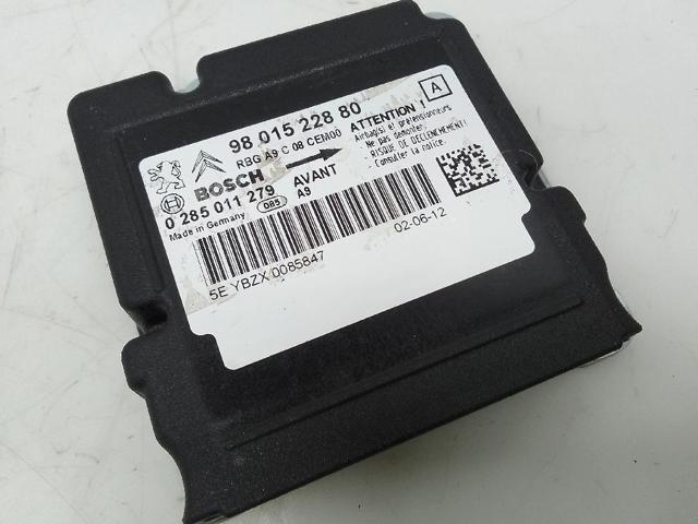 Procesador Del Modulo De Control De AIRBAG 9801522880 Peugeot/Citroen