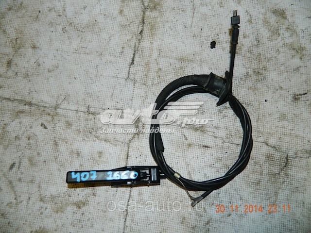  Cable de apertura de capó del motor para Peugeot 407 6D