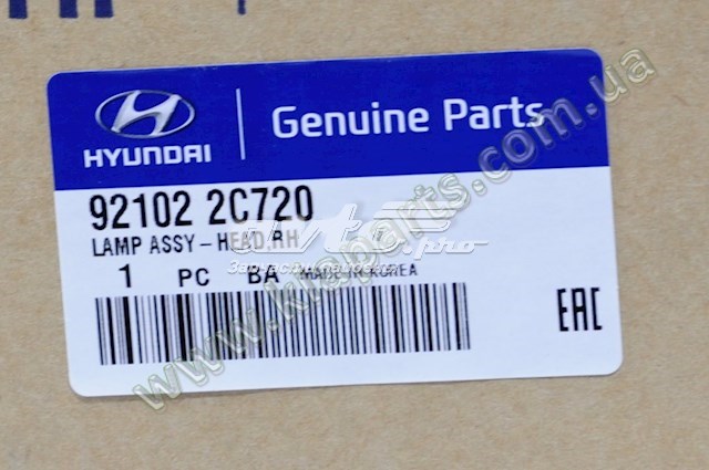  Faro derecho para Hyundai Coupe 2 