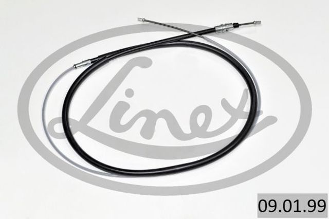 09.01.99 Linex cable de freno de mano trasero derecho/izquierdo