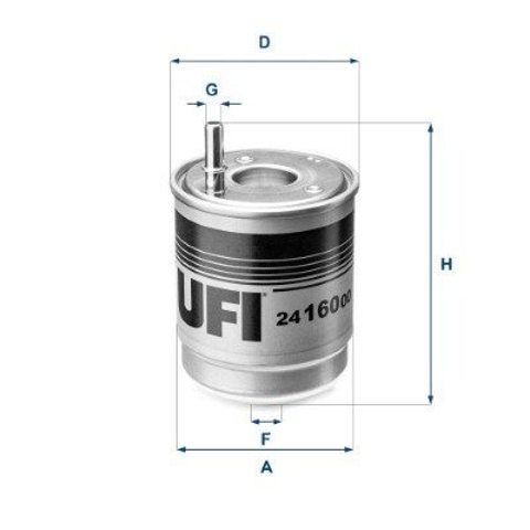  Filtro combustible para Hyundai I30 PD