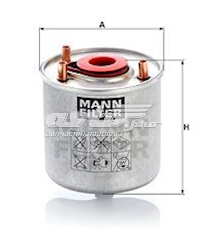 WK9046Z Mann-Filter filtro combustible