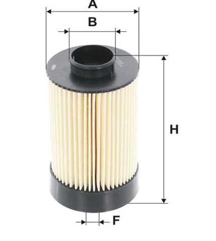 WF8464 WIX filtro combustible