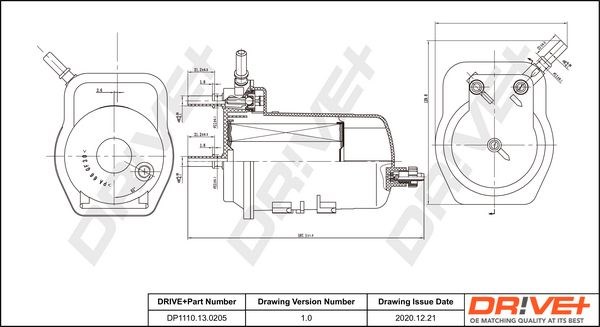 DP1110.13.0058 Dr!ve+ filtro combustible