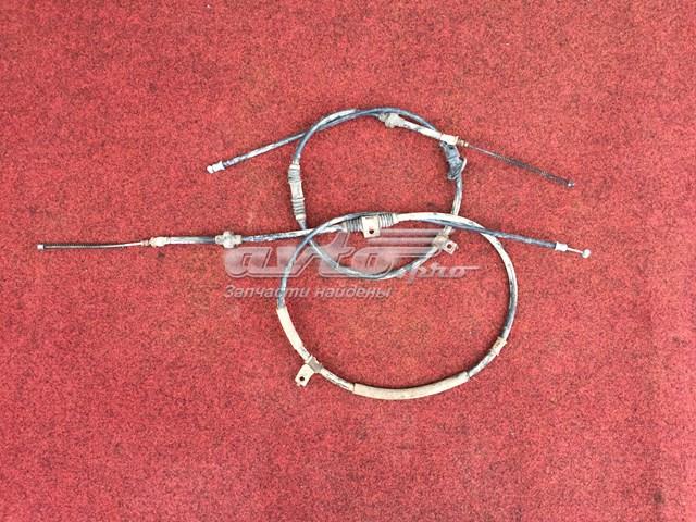 MN102298 Mitsubishi cable de freno de mano trasero derecho