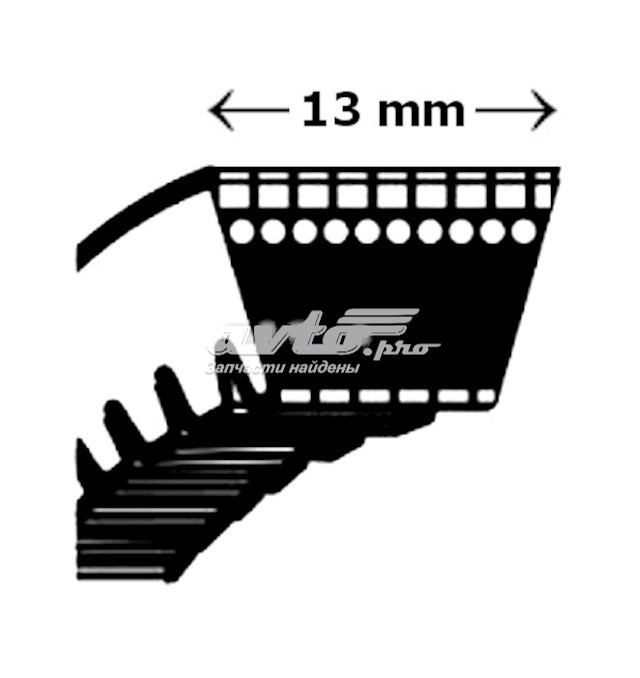 0059972492 Mercedes correa trapezoidal