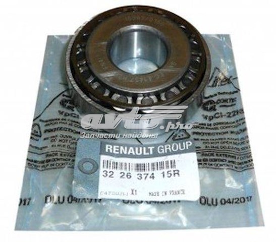 322637415R Renault (RVI) rodamiento caja de cambios