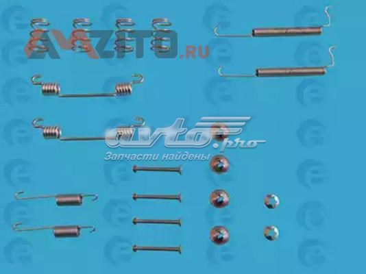 310009 ERT kit de montaje, zapatas de freno traseras