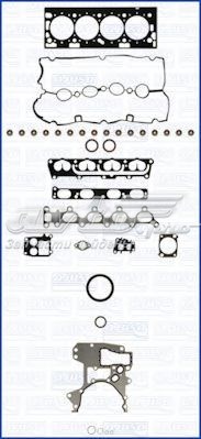  Juego de juntas de motor, completo para Opel Vectra 