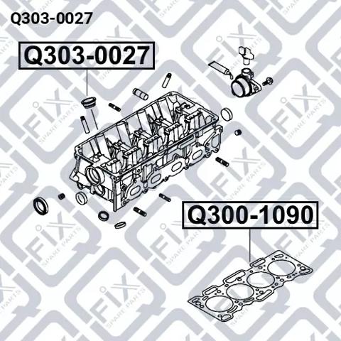 Q3030027 Q-fix junta anular, cavidad bujía