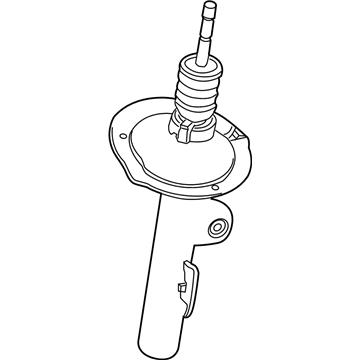 FB5Z18124F Ford amortiguador delantero izquierdo