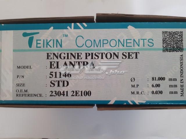  Juego De Piston Para Motor, STD para Hyundai Elantra 5 