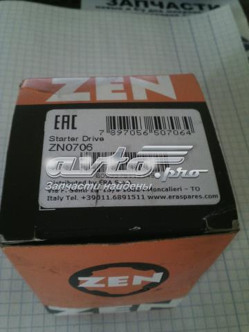 ZN0706 ZEN bendix, motor de arranque