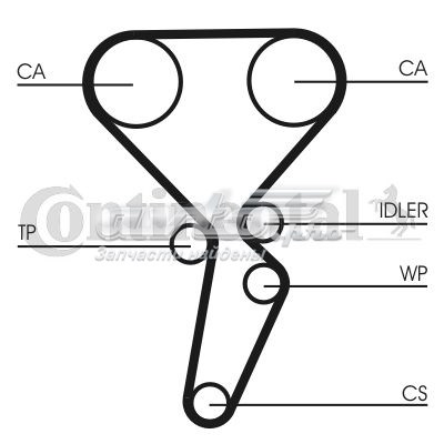 CT1179WP3 Continental/Siemens kit correa de distribución