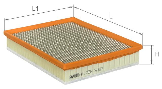 AF1798s Alpha-filter filtro de aire
