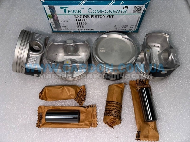  Juego De Piston Para Motor, STD para Hyundai I30 PD