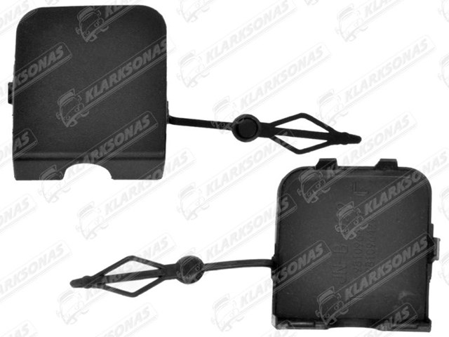 9810964180 Peugeot/Citroen cobertura de parachoques, enganche de remolque, delantera