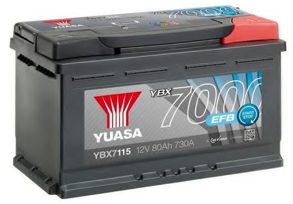 YBX7115 Yuasa batería de arranque