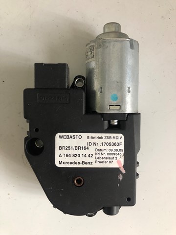 A1648201442 Mercedes techo corredizo motor