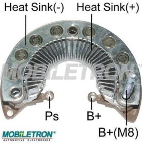 RM200 Mobiletron alternador diodo puente rectificador