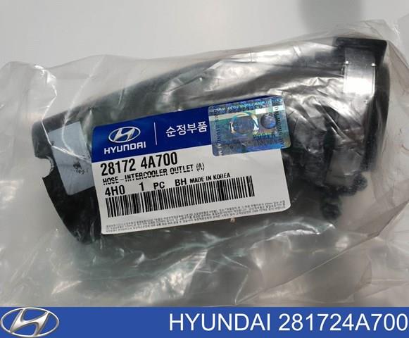  Tubo flexible de aire de sobrealimentación izquierdo para Hyundai H-1 STAREX TQ