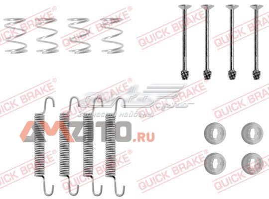 105-0711 Quick Brake kit de montaje, zapatas de freno traseras