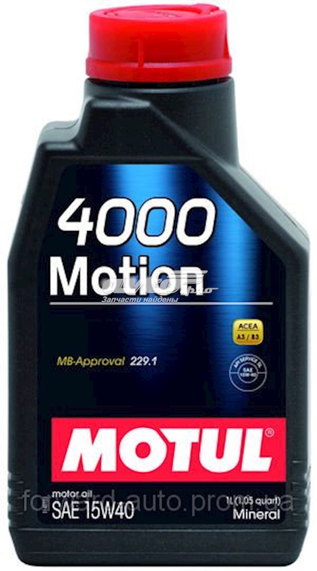 386401 Motul aceite de motor