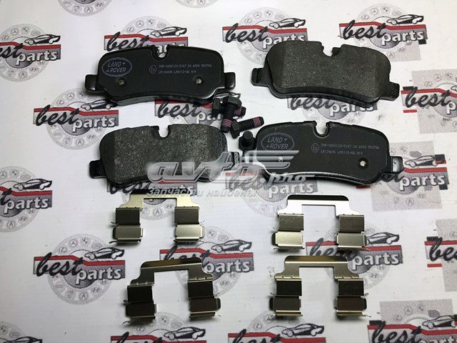 LR134696 Land Rover pastillas de freno traseras