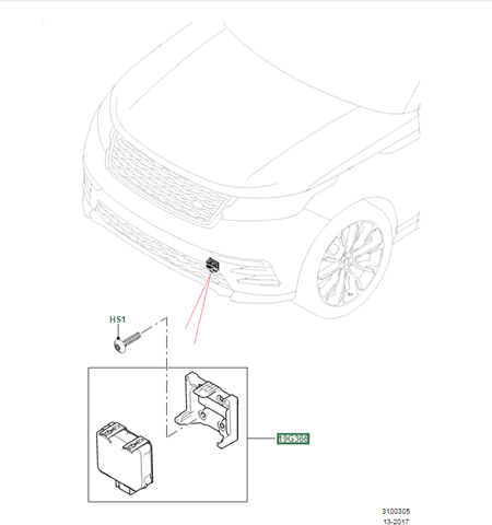 LR112516 Land Rover 