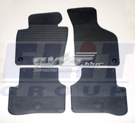  Juego de esteras, delanteras + traseras para Volkswagen Passat B6, 3C2