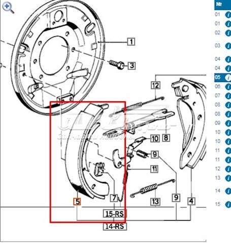 34211154924 BMW zapatas de frenos de tambor traseras