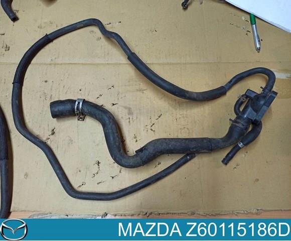 Z60115186D Mazda manguera refrigerante para radiador inferiora