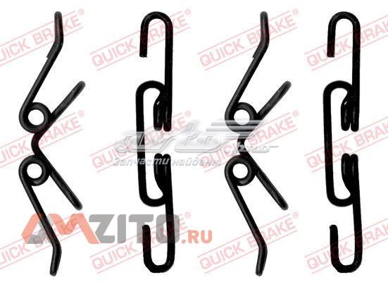 109-1220 Quick Brake conjunto de muelles almohadilla discos traseros