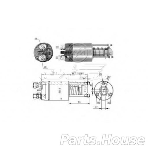 ZM651 ZM interruptor magnético, estárter