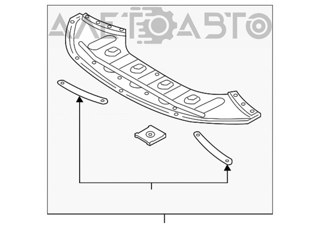 29110E6000 Hyundai/Kia protección motor delantera