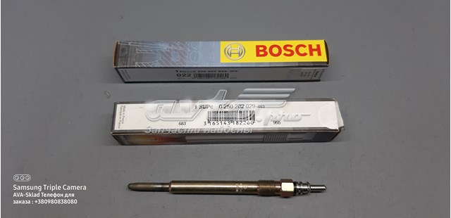 0250202029 Bosch bujía de incandescencia