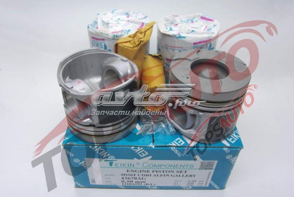 43678AG050 Teikin juego de piston para motor, 2da reparación (+ 0,50)