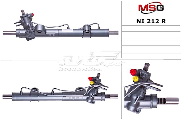 49001BA200 Nissan cremallera de dirección