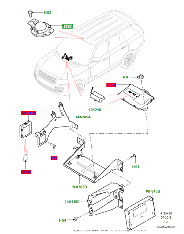 LR049976 Land Rover 