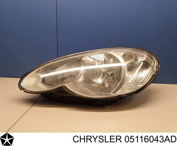 05116043AD Chrysler faro izquierdo