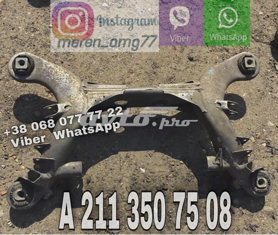 A2113507508 Mercedes subchasis trasero soporte motor