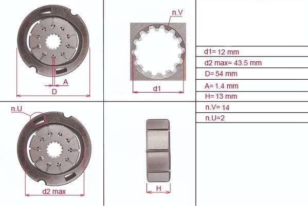 B01C32600D Mazda bomba hidráulica de dirección