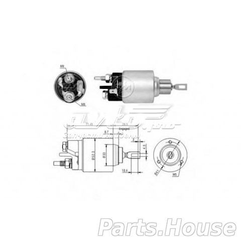 ZM379 ZM interruptor magnético, estárter