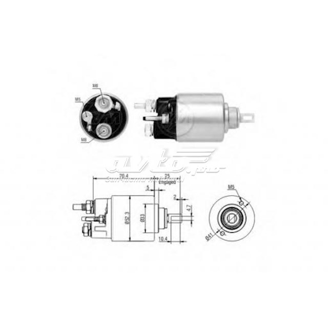 ZM6271 ZM interruptor magnético, estárter