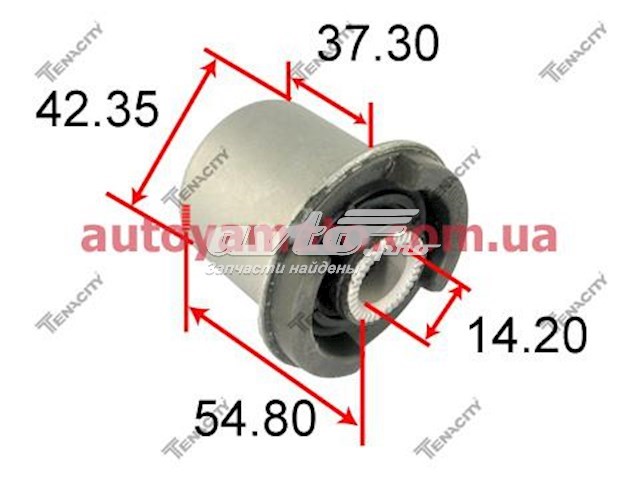 AAMTO1055 Tenacity silentblock de suspensión delantero inferior