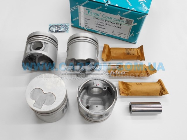  Juego De Piston Para Motor, 2da reparación (+ 0,50) para KIA Pregio TB