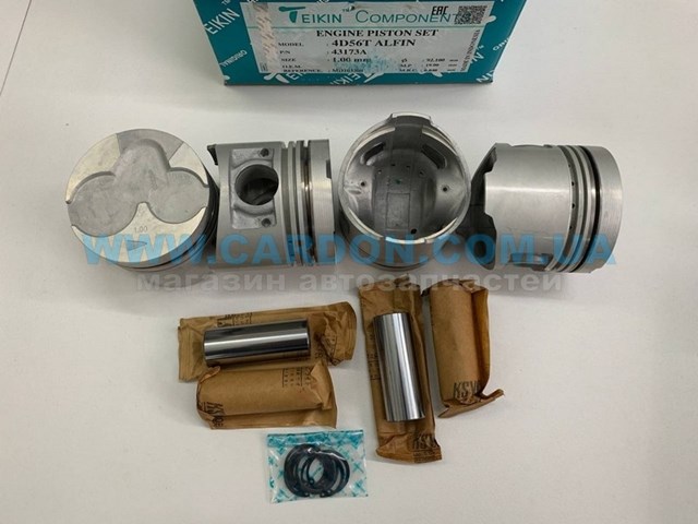 43173A100 Teikin juego de piston para motor, 4ta reparación (+1.00)