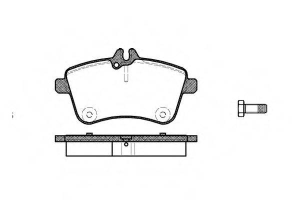 34211159262 BMW pastillas de freno traseras