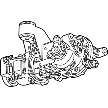  Eje trasero completo para Opel Mokka 