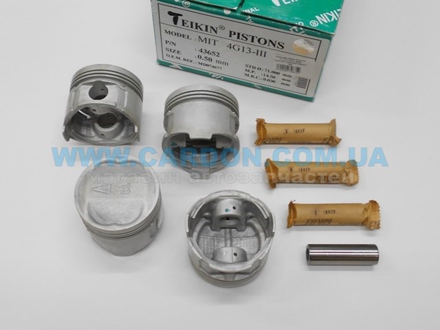 43652050 Teikin juego de piston para motor, 2da reparación (+ 0,50)